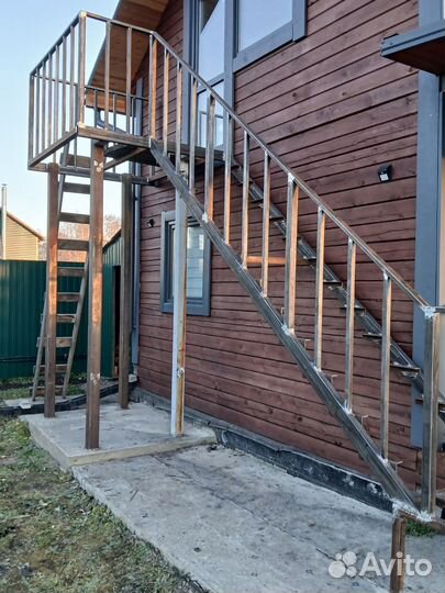 Изготовление металлических лестниц