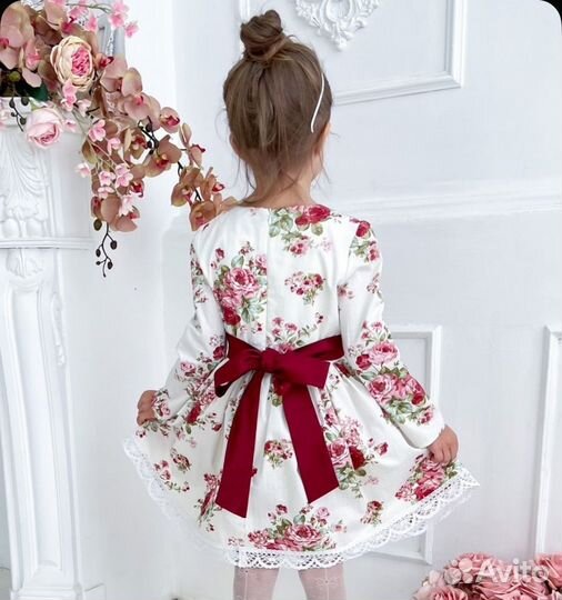 Платье для девочки 104 110 праздничное