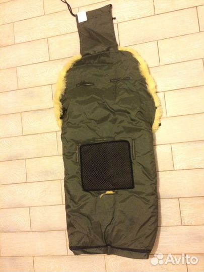 Меховой конверт в коляску Kaiser