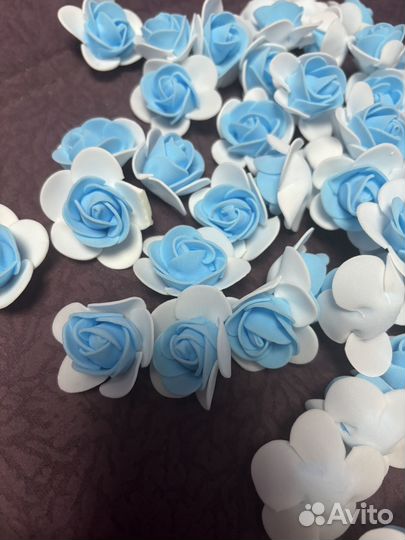 Цветочки из фоамирана