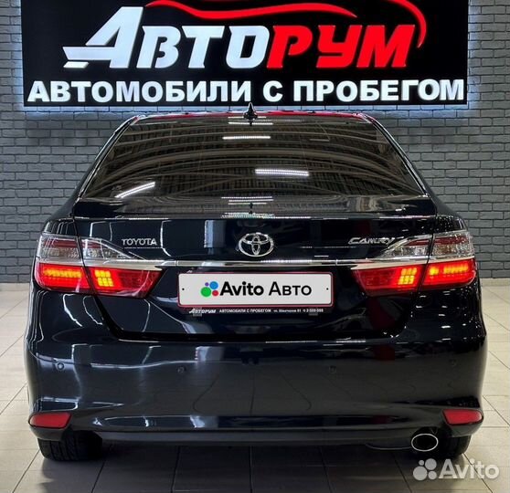 Toyota Camry 2.5 AT, 2015, 175 000 км