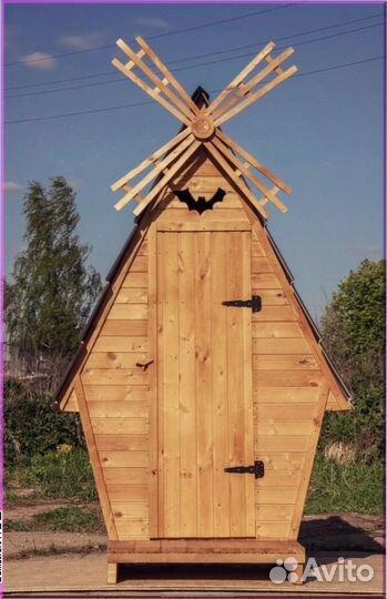 Дачный туалет домик YFY