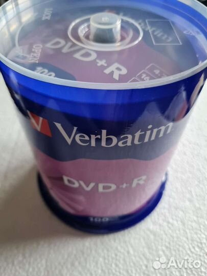 Болванка verbatim dvd +r
