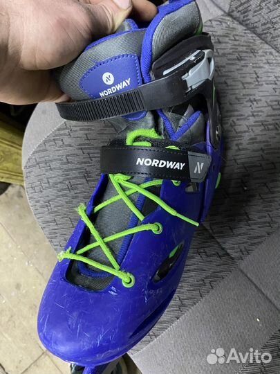 Коньки nordway 38-41 раздвижные