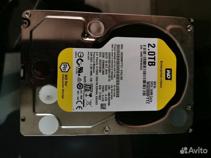 Жесткий диск WD 2 тб