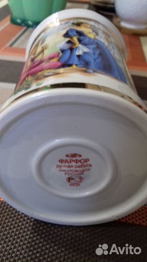 Штоф фарфор ручная работа