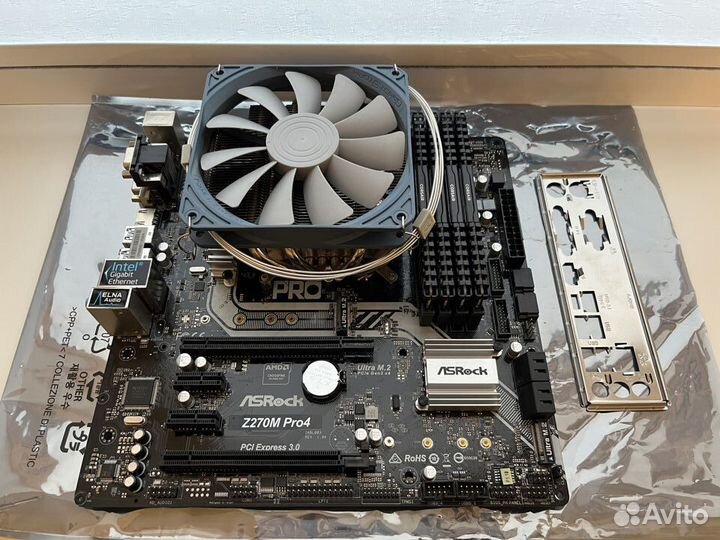 I7-7700 + Asrock Z270M PRO4 + Corsair DDR4 32Gb