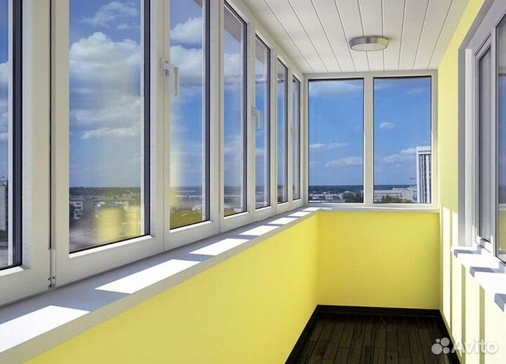 Пластиковые окна. Остекление лоджий