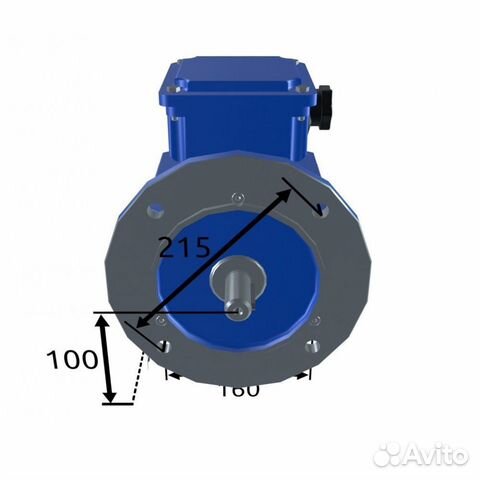 Электродвигатель аир 100L4 (4кВт/1500об.мин)