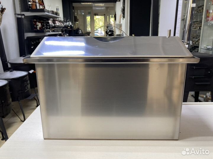 Коптильня 250х400х250 2мм с гидрозатвором