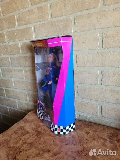 Barbie nascar 50th Anniversary