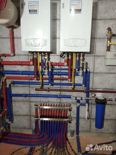 Монтаж отопления и теплых полов. Частная бригада