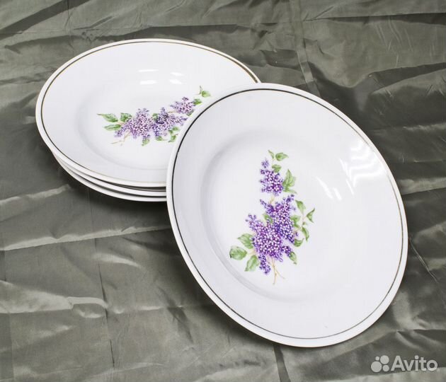 Набор Тарелки десертные 8 шт. Теремок. Хайтинский