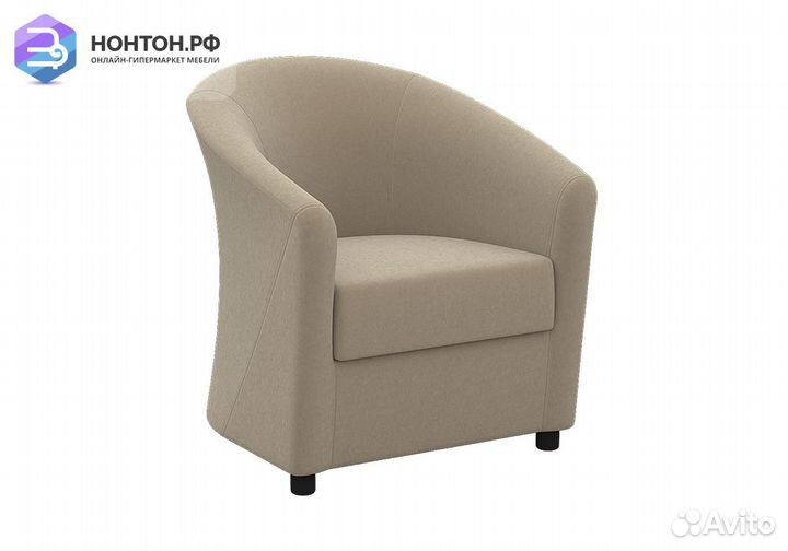 Кресло Глория-Эконом-2 светло-бежевое