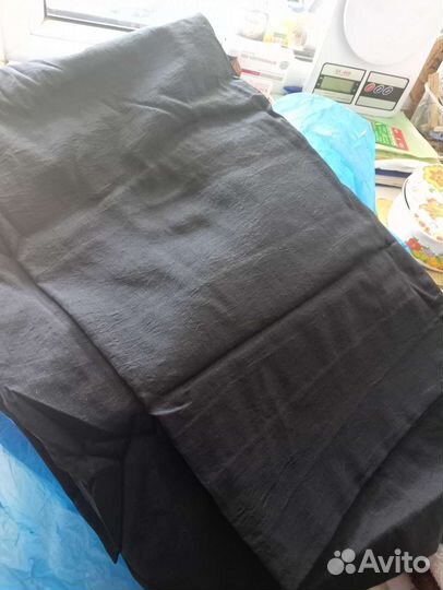 Ткань черная 2отреза