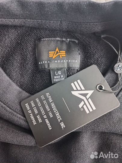 Свитшот Alpha Industries L,XL