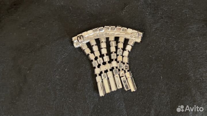 Брошь браслет и заколка винтажная чехия СССР