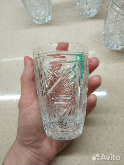 Хрустальные стаканы