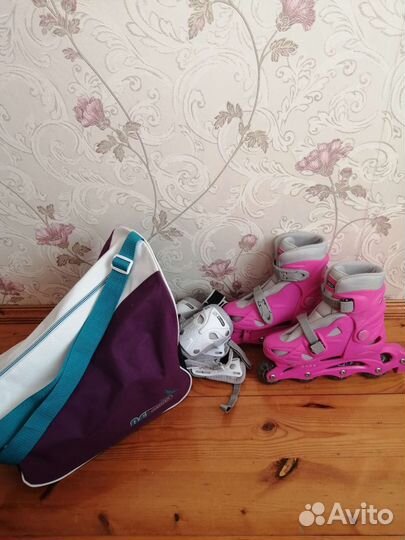 Детские ролики и защита