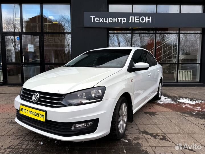 Volkswagen Polo 1.6 МТ, 2015, 121 000 км