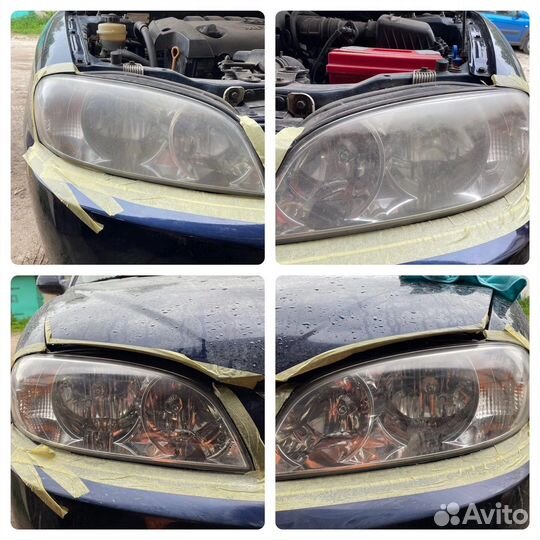 Полировка фар