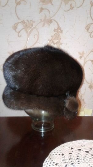 Шапка норковая женская