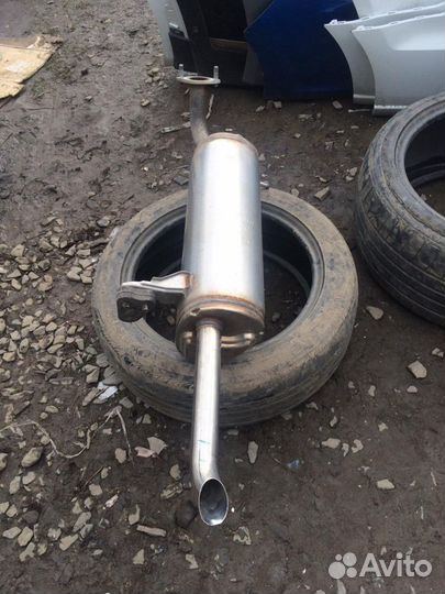 Глушитель задняя часть Kia Rio 4 2017-2021г