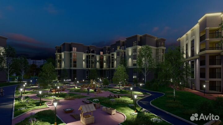 Дизайн 3D визуализация Наружная реклама Ландшафт