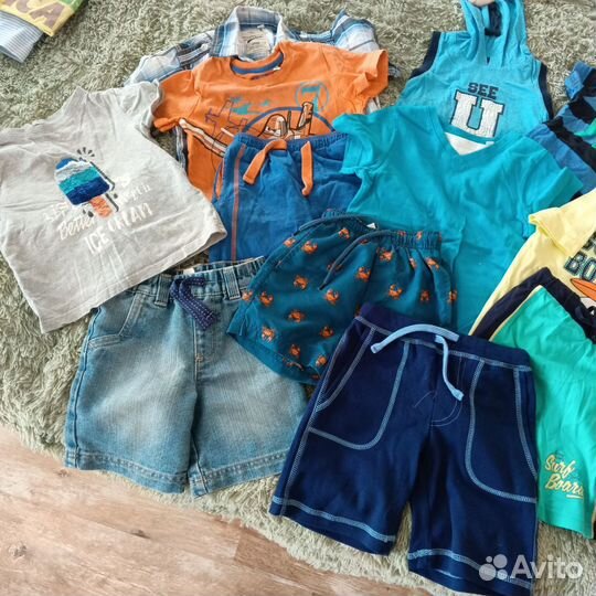 Детские вещи лето пакетом р. 98