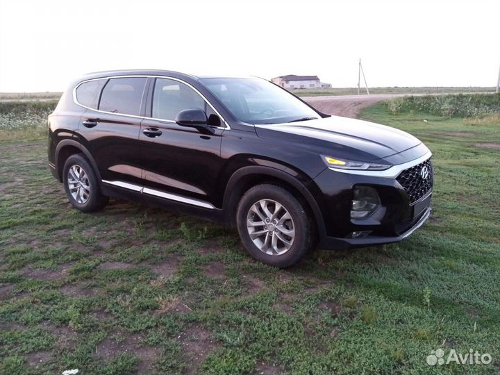 Hyundai Santa Fe 2.4 AT, 2019, 130 000 км