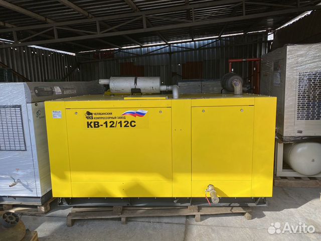 Компрессор дизельный кв-12/12С после ревизии