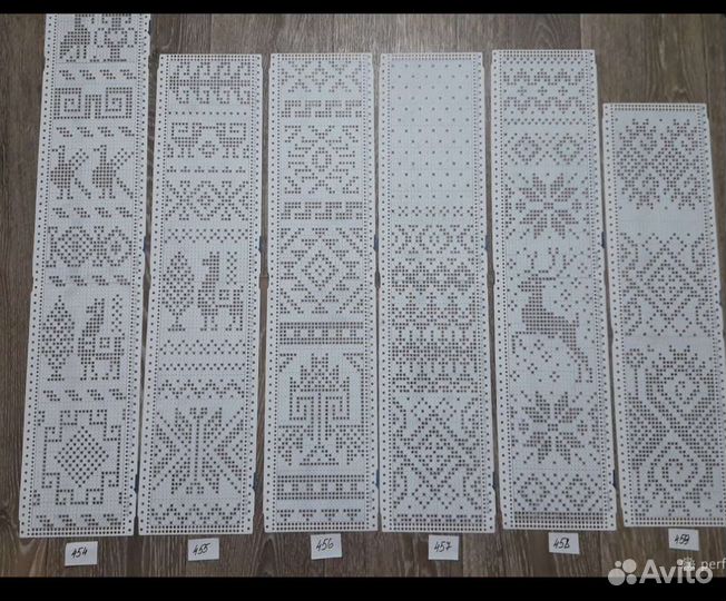 Перфокарты для вязальных машин