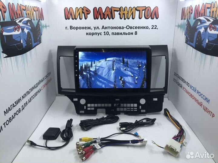 Магнитола Mitsubishi Lancer 10 android