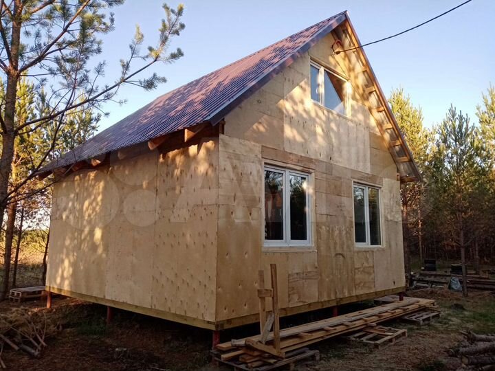 Дом 50 м² на участке 12 сот.