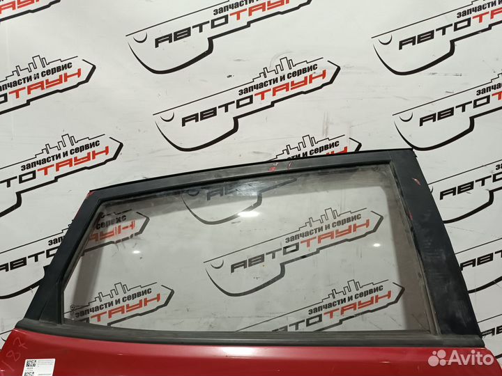 Дверь hyundai accent solaris RB 770044L200 задняя правая hatchback красный DY187