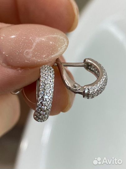 Новые серебрянные серьги