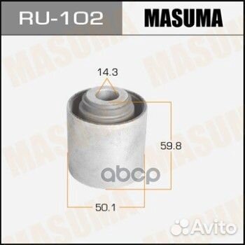 Сайлентблок nissan mistral masuma RU-102 RU-102