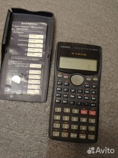Инженерный калькулятор Casio