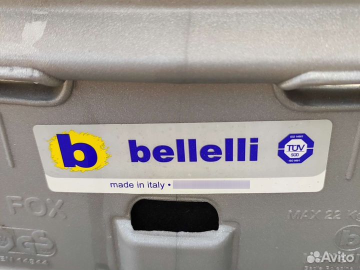 Детское велосипедное кресло bellelli на багажник