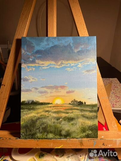 Картина маслом на холсте