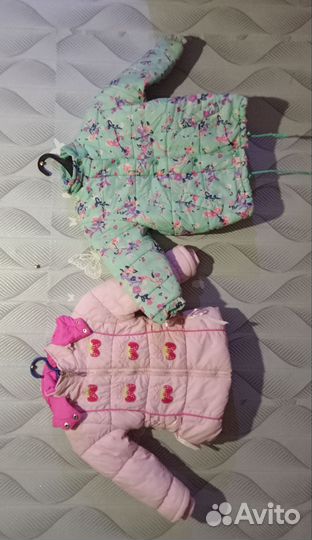 Большой пакет вещей на девочку