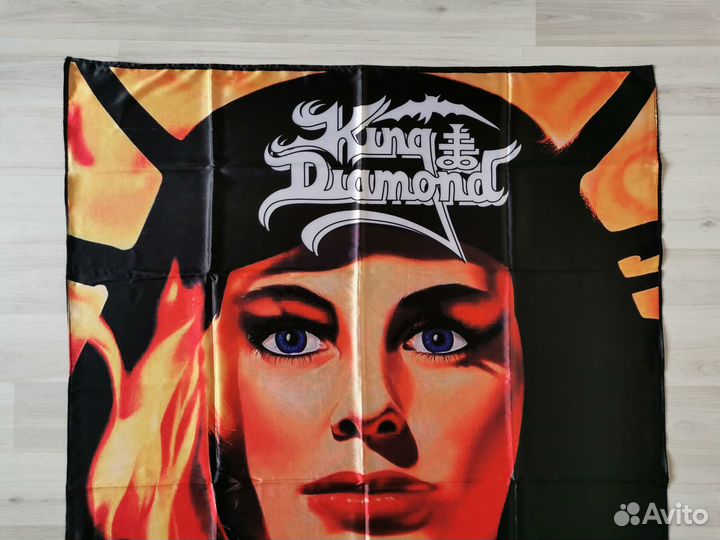 Постер флаг King Diamond - Fatal portrait мерч