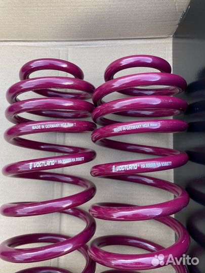 Пружины с занижением passat cc