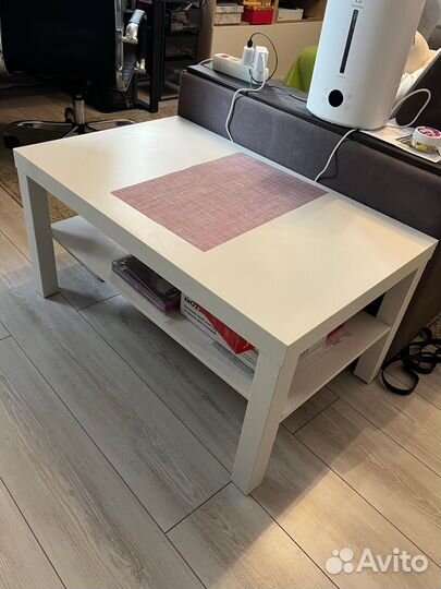 Журнальный столик IKEA белый бу