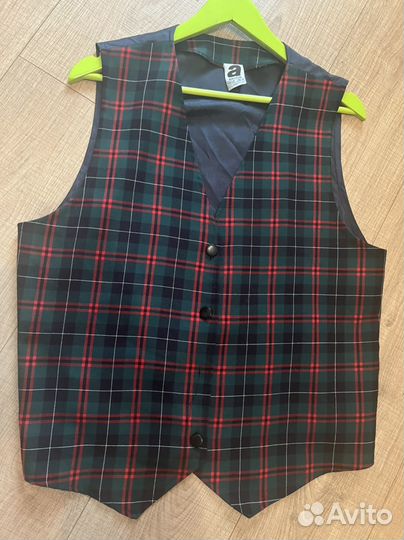 Жилет клетка