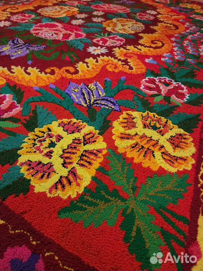 Ковёр,натуральная шерсть 100,Винтаж