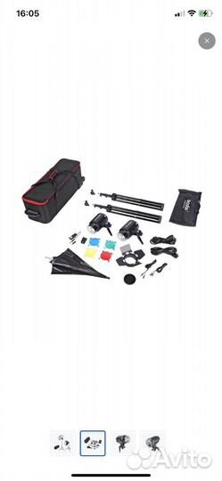 Комплект студийного оборудования Godox E120-F