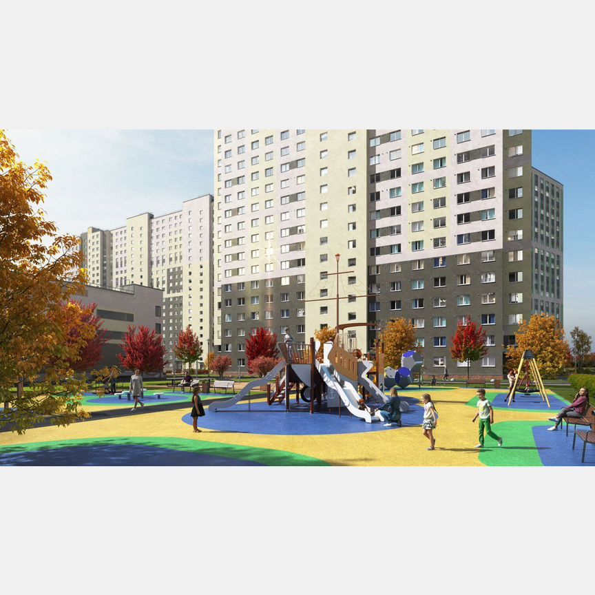 1-к. квартира, 30,9 м², 21/25 эт.