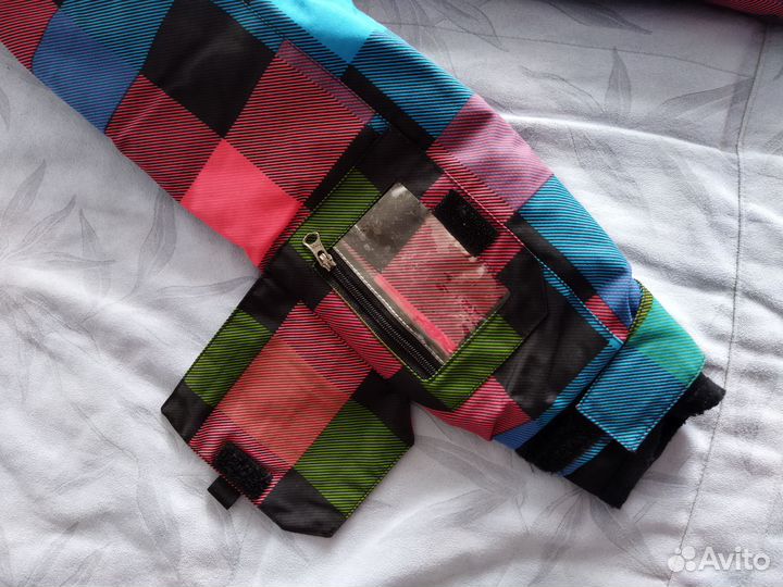 Куртка спортивная зимняя детск. на рост 120