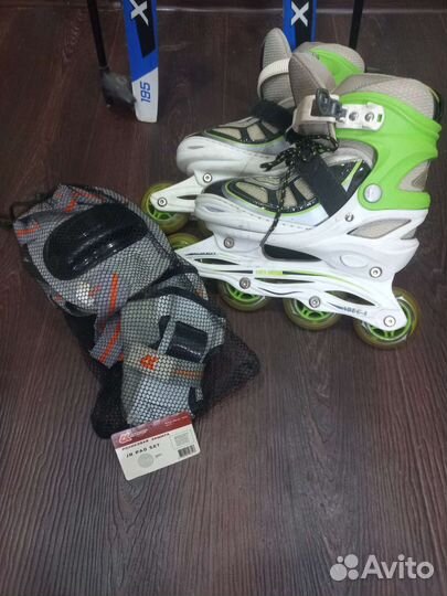 Ролики детские раздвижные 34-37